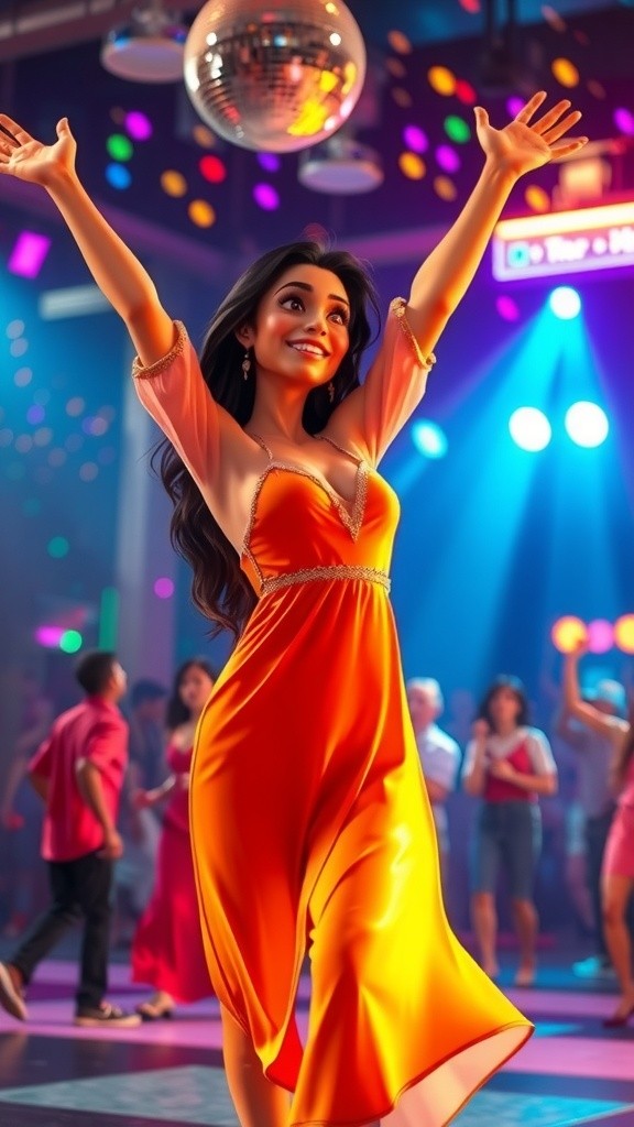 Zara's Mysterious Allure in the Club