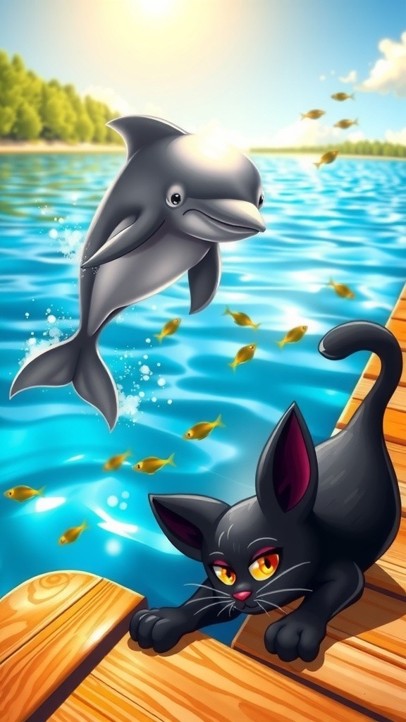 Cat vs Fish: The Epic Showdown