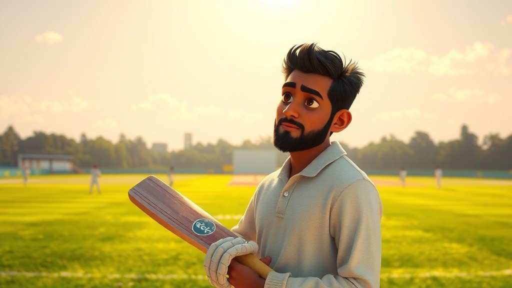 Ammar's Love for Cricket