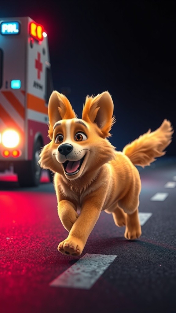 The Dog's Heartfelt Chase