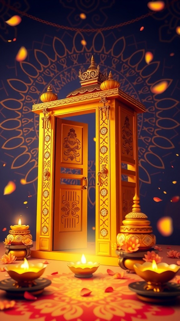 Divine Indian Wedding Invitation Animation