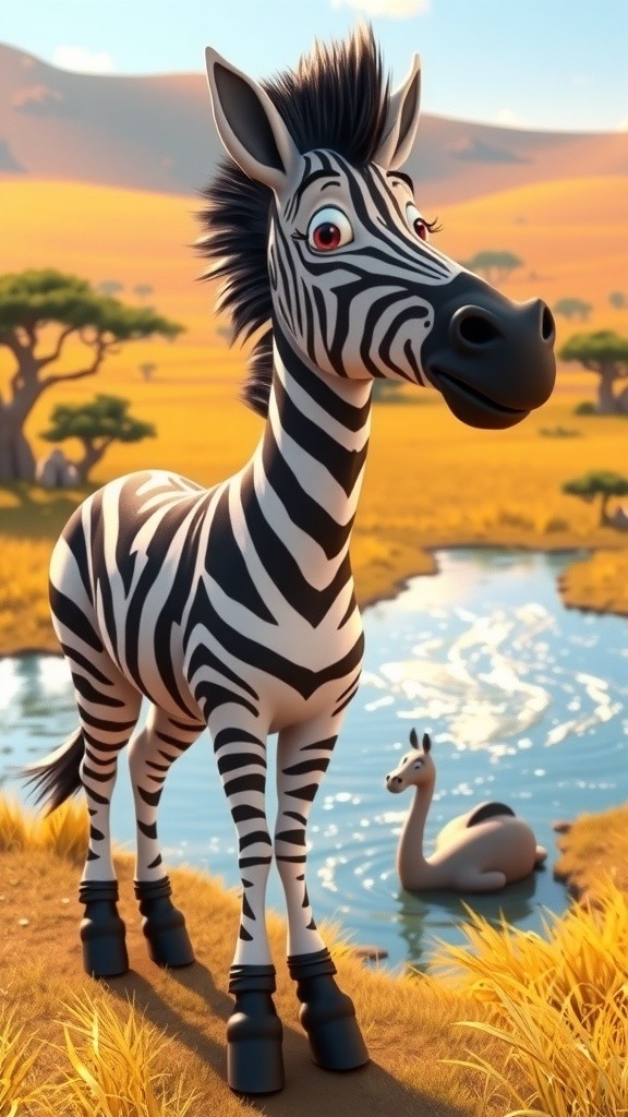 Bassa le Zèbre et ses Super Pouvoirs