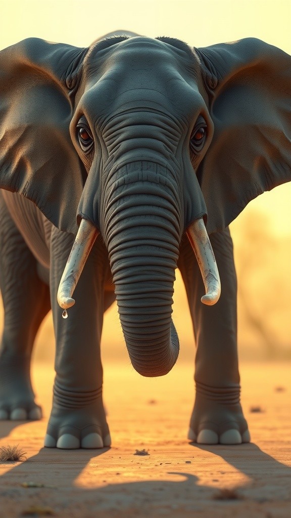 The Elephant's Tears of Gratitude