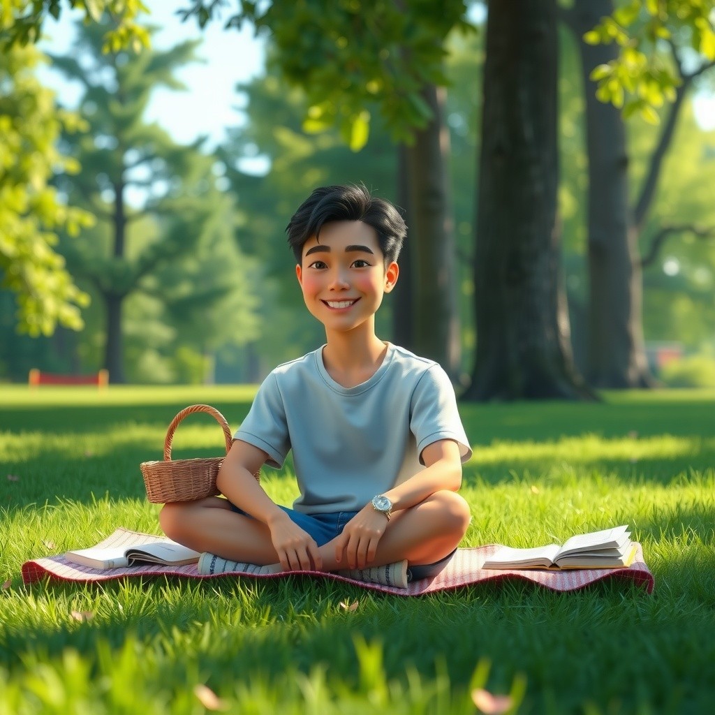 Jiro's Magical Discovery in the Park