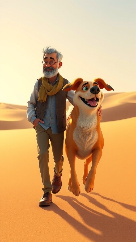 Dada aur Kutta: Rajasthan ki Sundarta