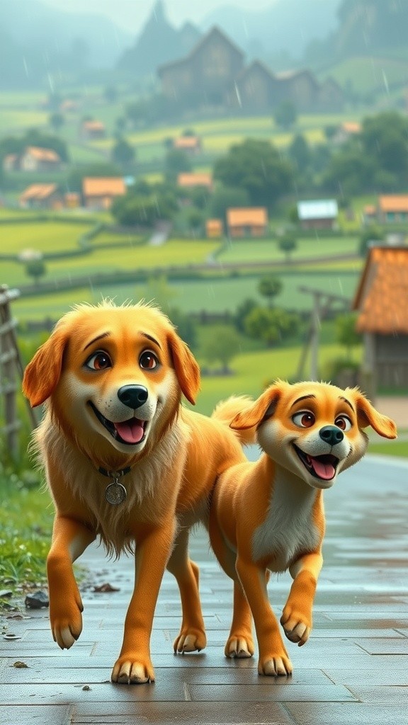 माँ के साये में: एक गरीब पिल्ले की कहानी