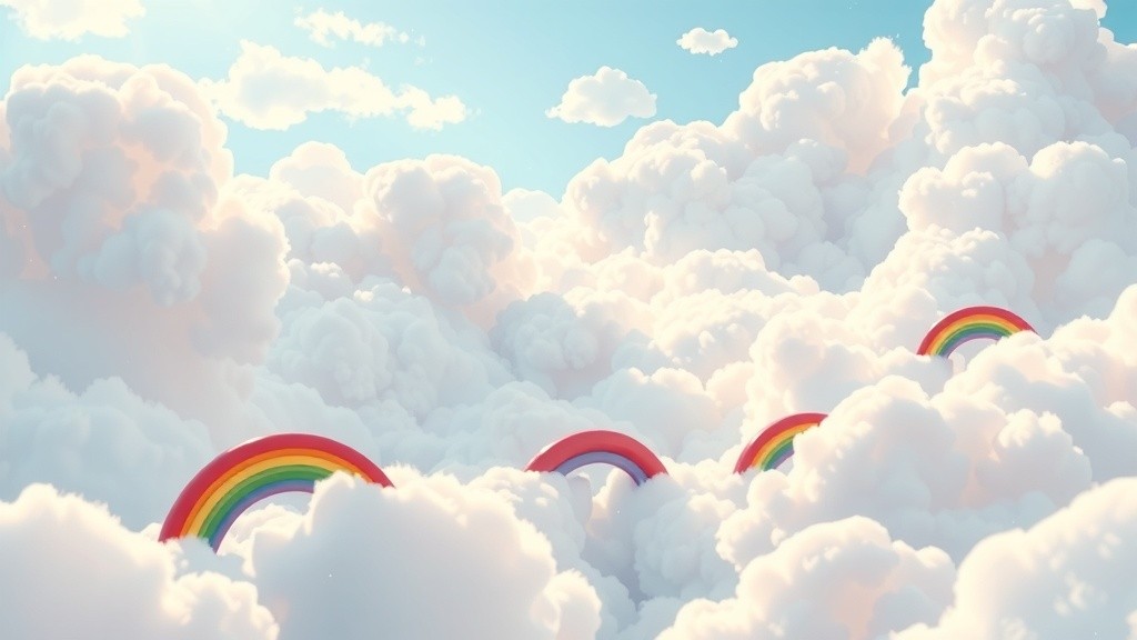 Baby Unicorn Rider in the Sky