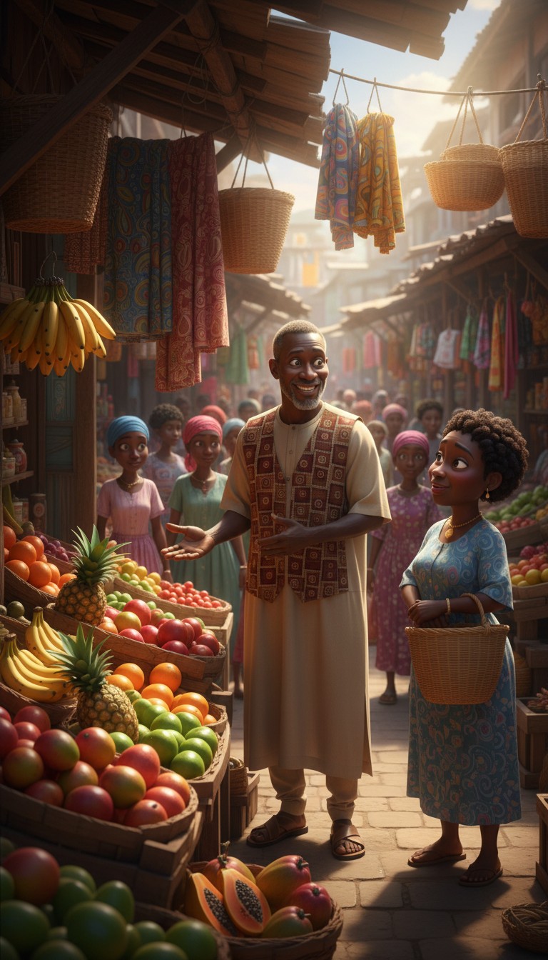 Collins' Journey from Poverty to Wealth in Madina