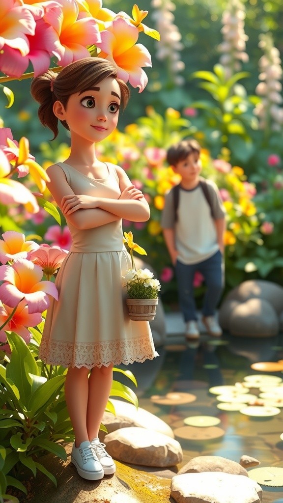 Garden Reconciliation: A Love Story by the Pond