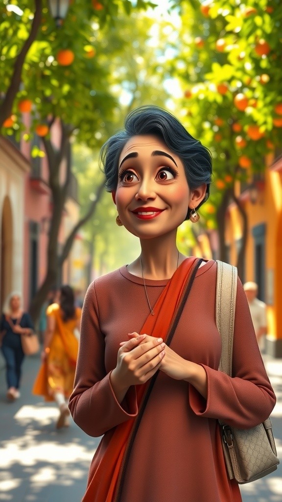 A Pakistani Woman Exploring Spain's Culture and Cuisine