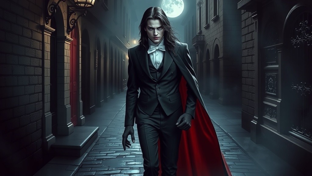 Night Chase of the Crimson-Eyed Vampire