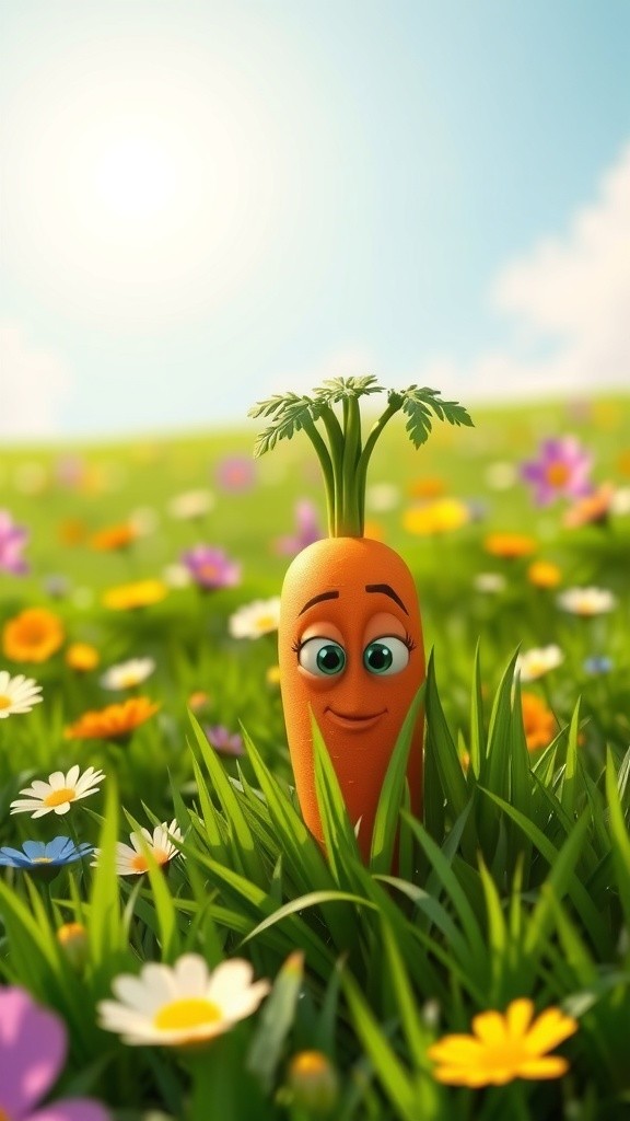 The Three Friends and the Magic Carrot