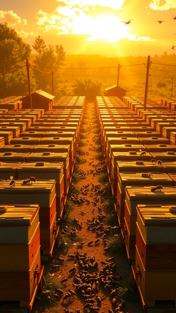 A Day in the Life of a Beekeeper with Bees