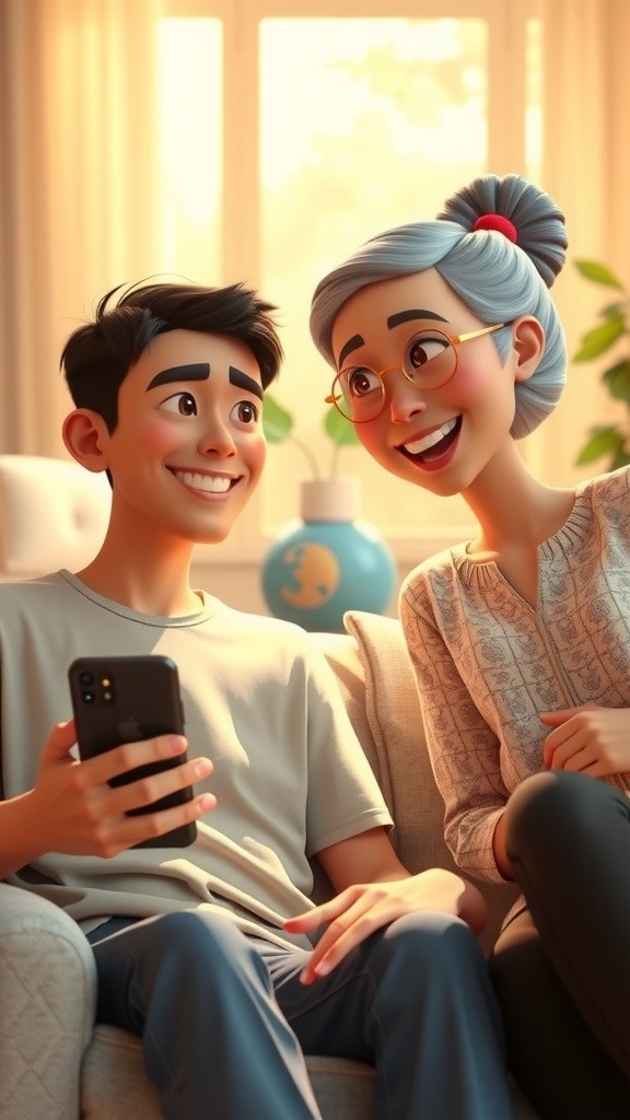 Nenek dan Kesalahpahaman Emoji