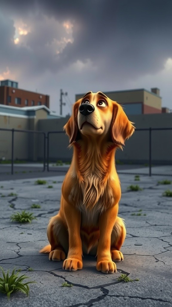 Anjing Kecil yang Terlupakan