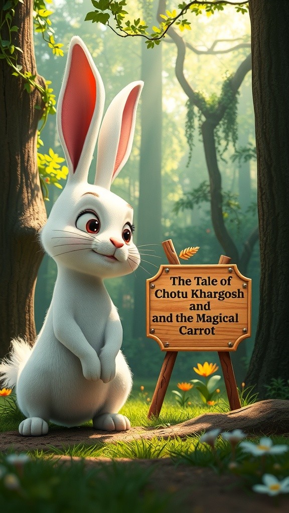 छोटू खरगोश और जादुई गाजर