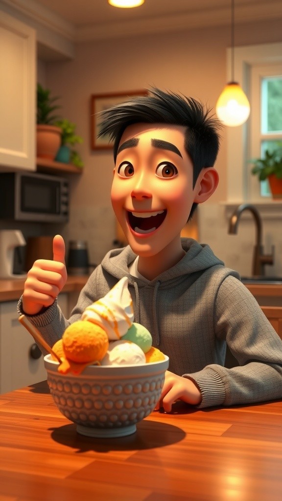 Es Krim Impian Anak Kecil