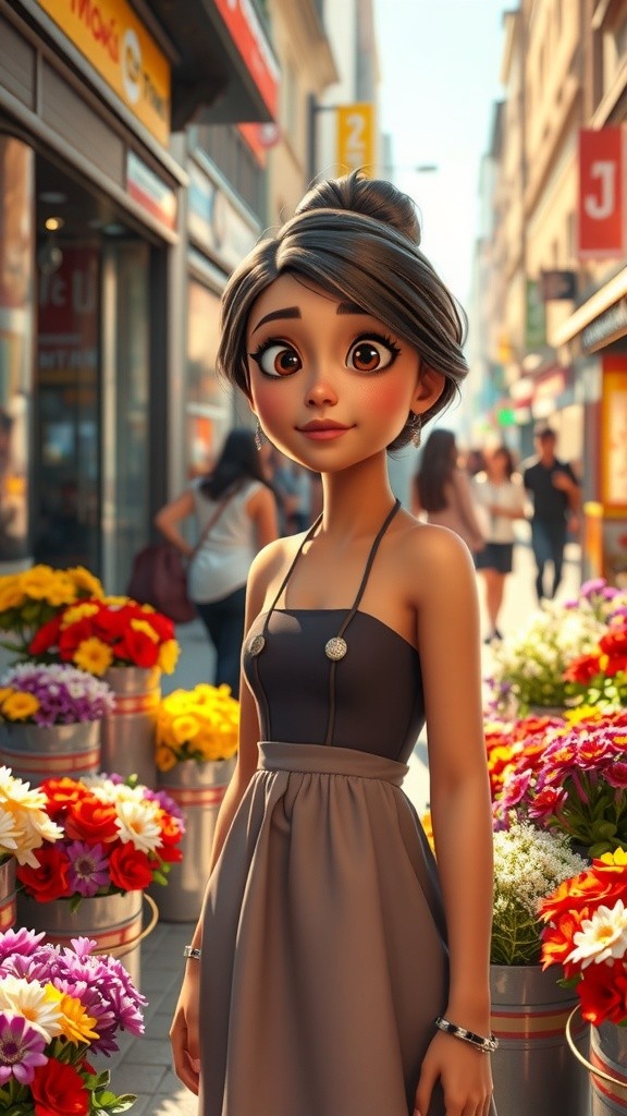 The Teacher Among Flowers