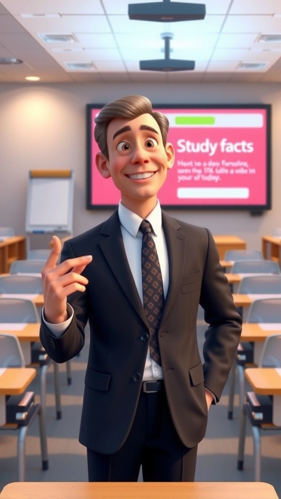 अधिक प्रभावशाली अध्ययन के लिए 3डी एनिमेटेड दृष्टिकोण