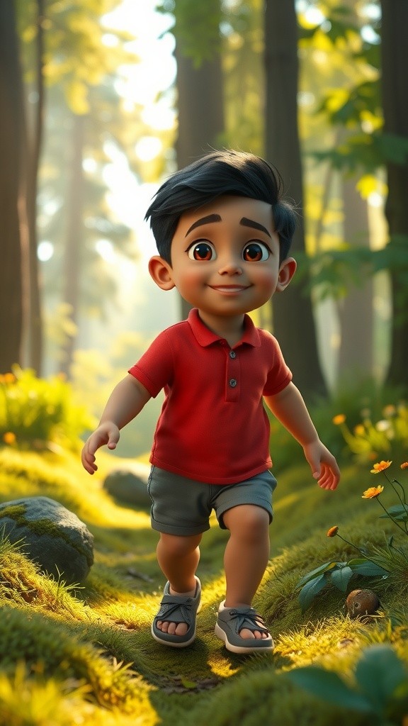 Sharing Sweet Joy in the Forest!