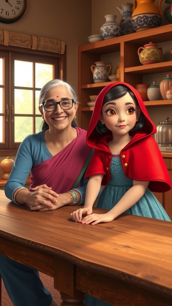 Maa-Beti ki Gupsu aur Chai