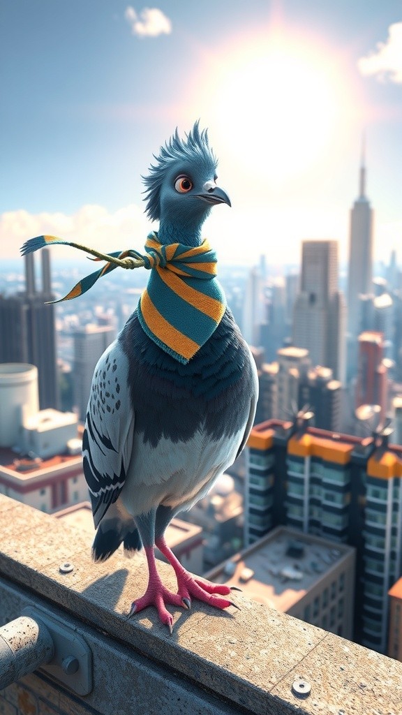 Pigeon Power: The Hilariously Clumsy Superhero