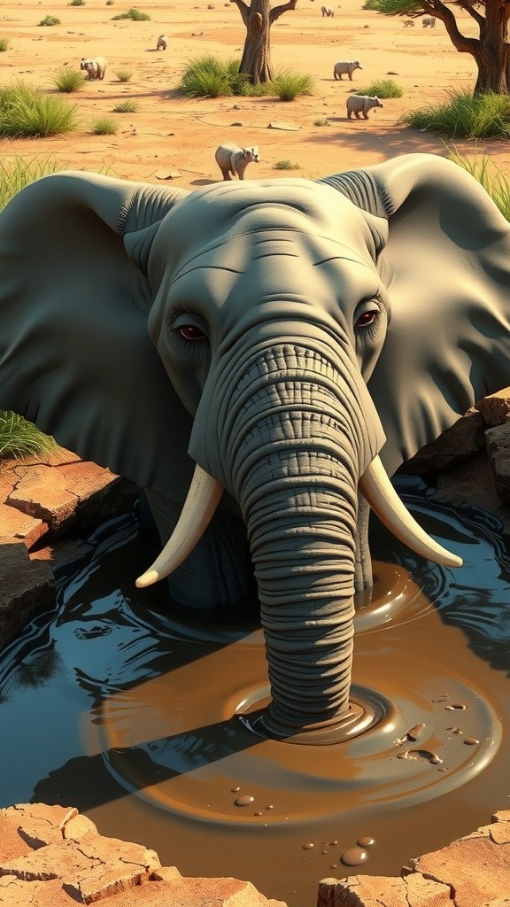 Struggle of the African Elephant (copy)