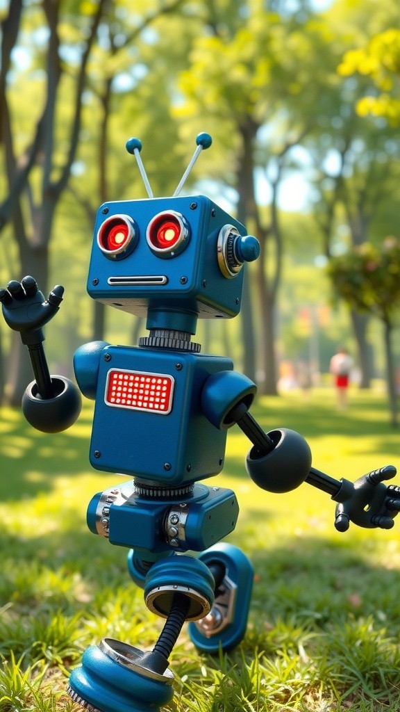 Robbie the Robot's Adventure: Find the Ball!