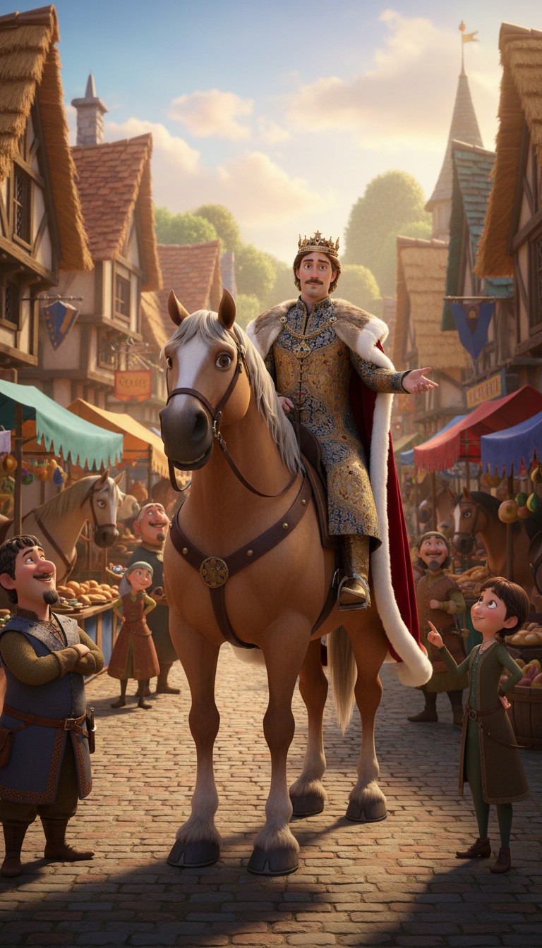 The King and the Flying Horse