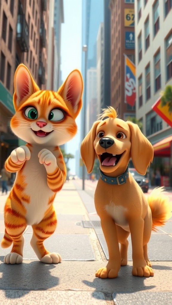 Billi Aur Kutta: Dosti Ka Safar