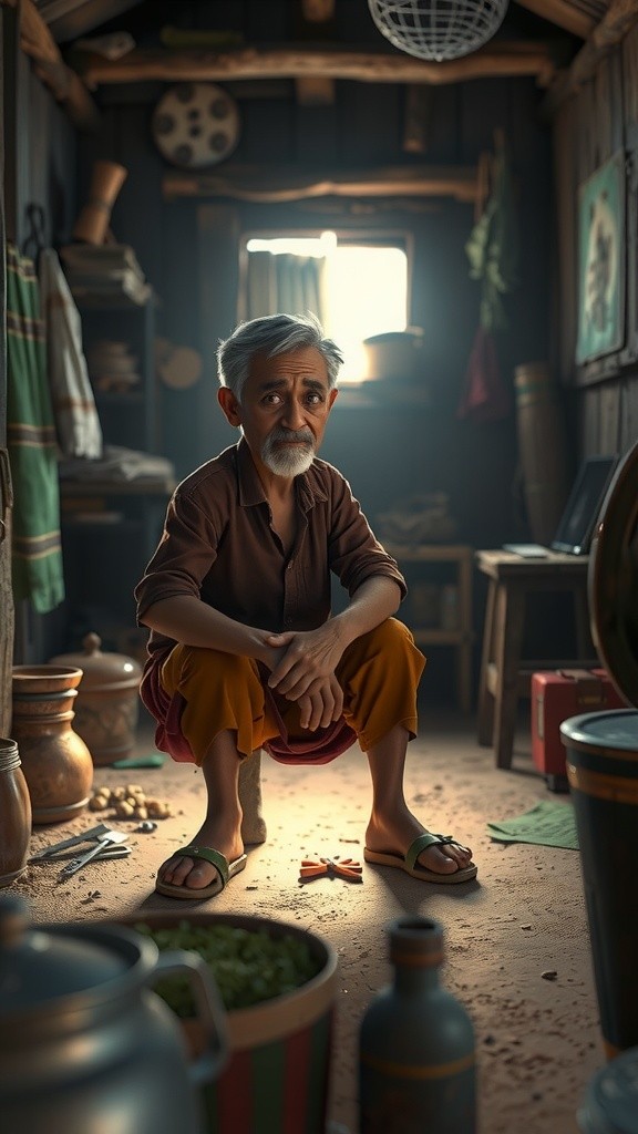 गरीब लेकिन मजबूत प्रेम