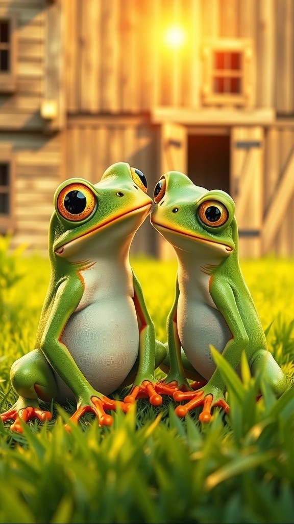 Frog Adventures in Milk