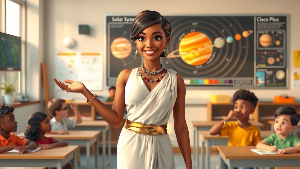 Cleopatra's Moment: A Classmate's Triumph!