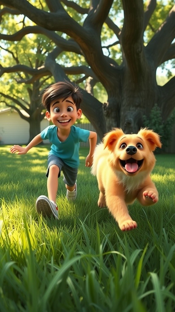 A Day of Adventure: Buddy and the Injured Bird