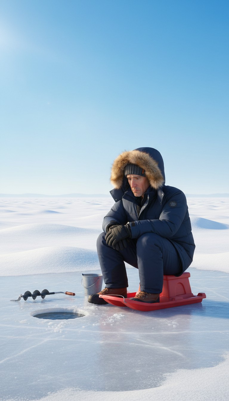 Muskrat Mayhem: Ice Fishing Adventures!