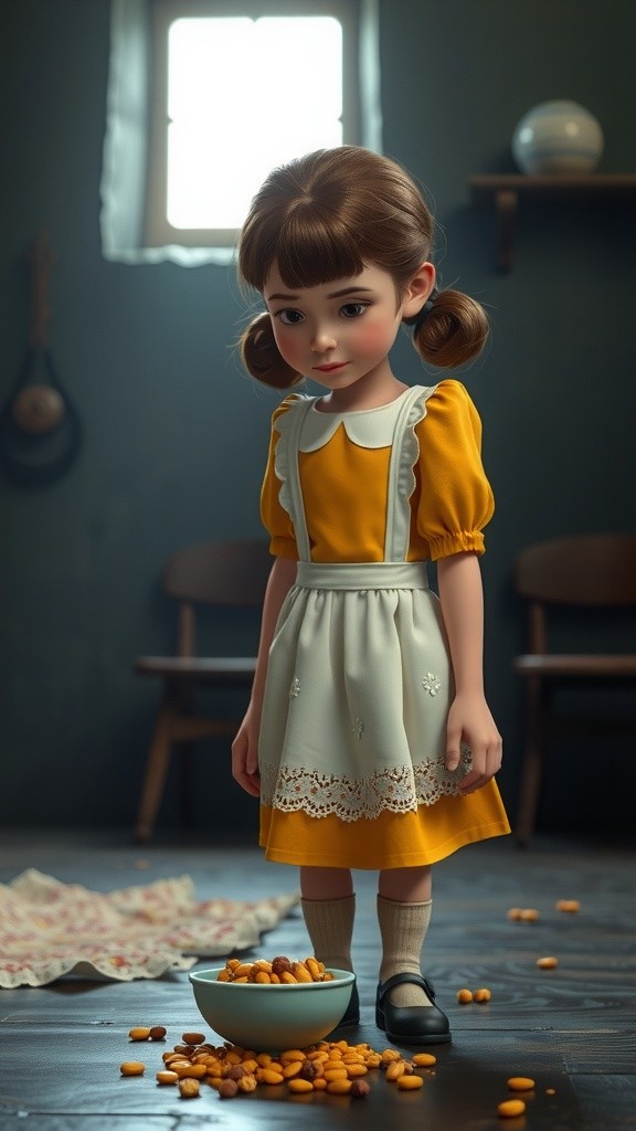 The Brave Orphan's Journey