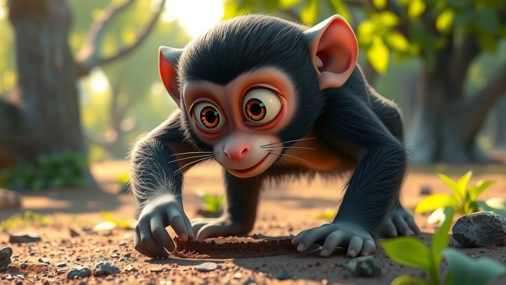 Monyet, Kura-kura, dan Pelajaran Kesabaran