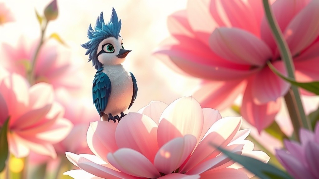 Lumi the Little Bird & the Magic Flower