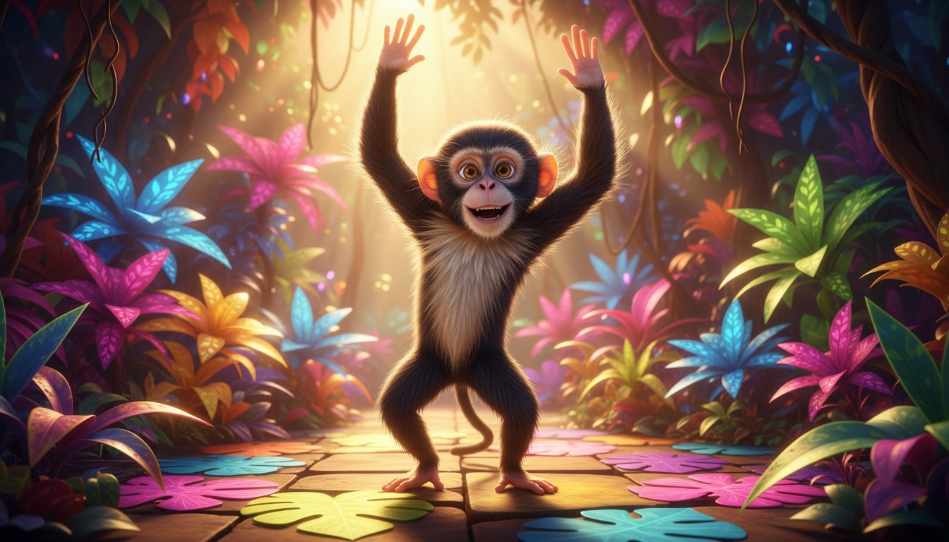 जंगल का मस्तीभरा डांस पार्टी