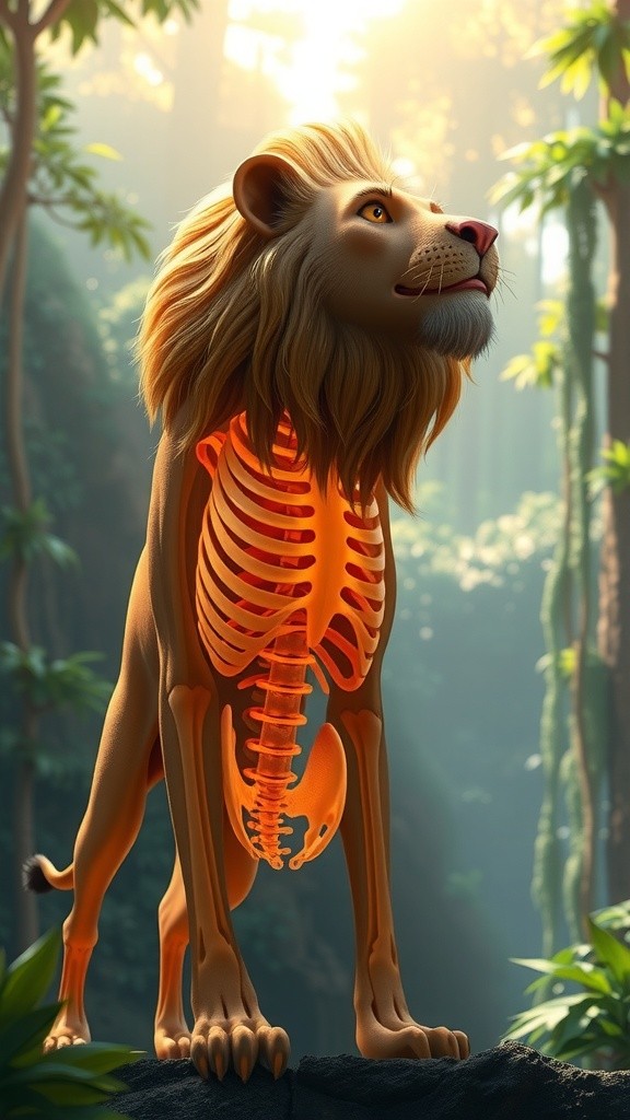 शेर का शरीर: एक पूरी हंटिंग मशीन के वैज्ञानिक रहस्य