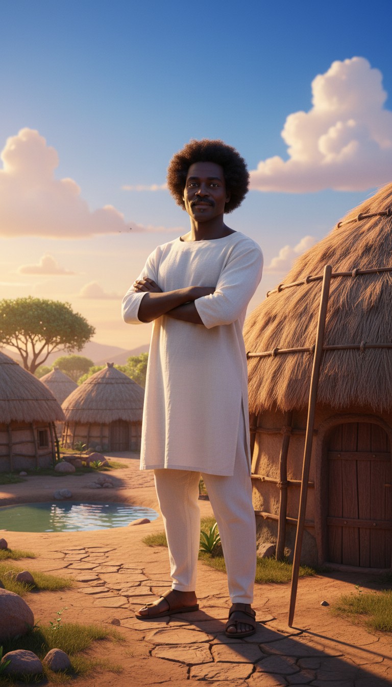 Young South Sudanese Boy Wani (copy)