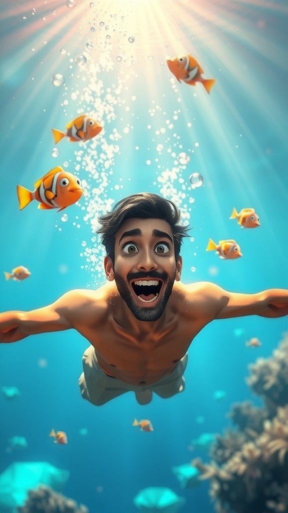 Chotu's Underwater Journey