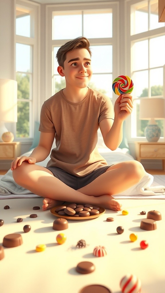 Timmy's Sweet Lesson: A Battle Against Sugar Bugs