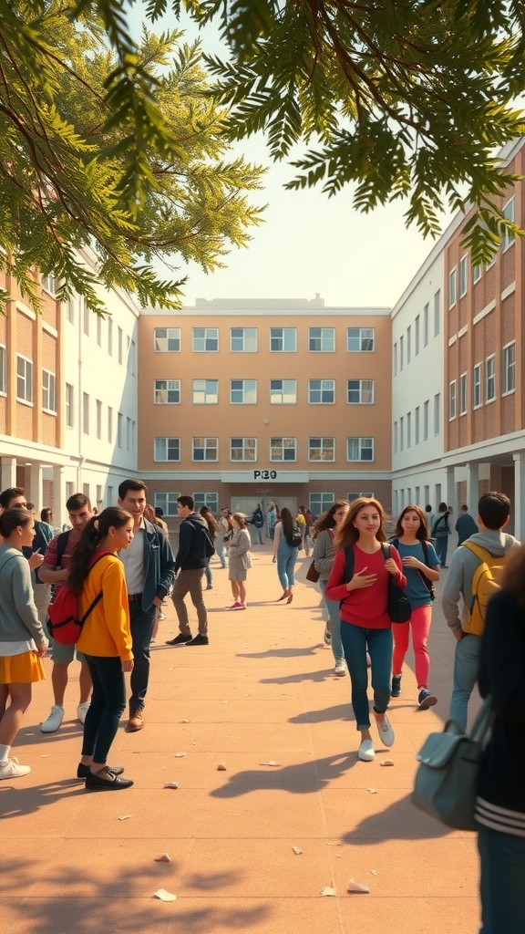 حملة الحد من رمي النفايات في المدرسة