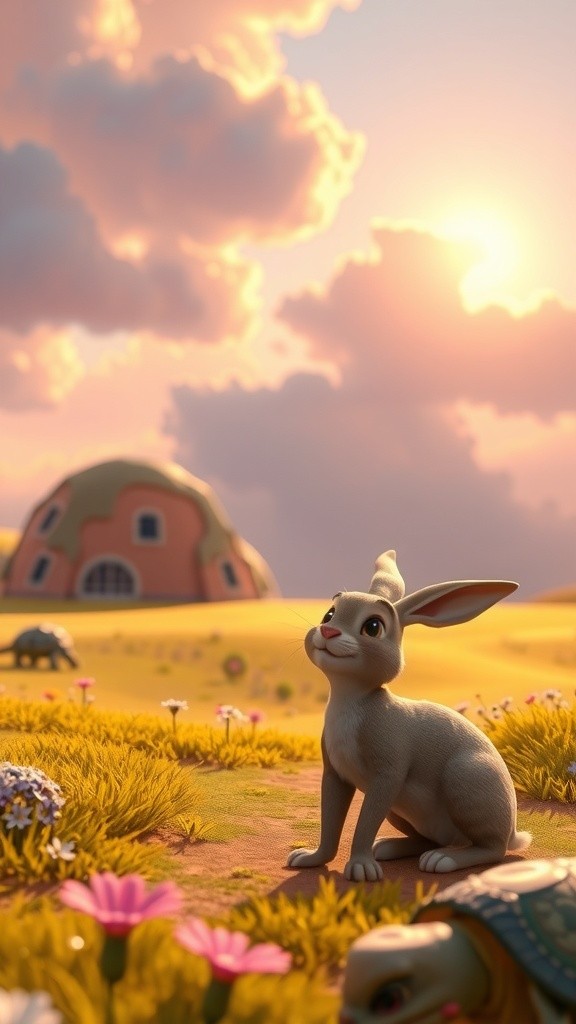 La Carrera del Conejo y la Tortuga