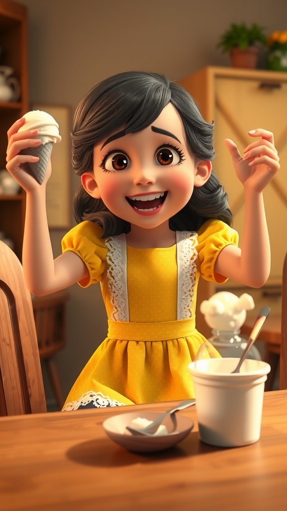 جادوئی آئس کریم کا ڈانس