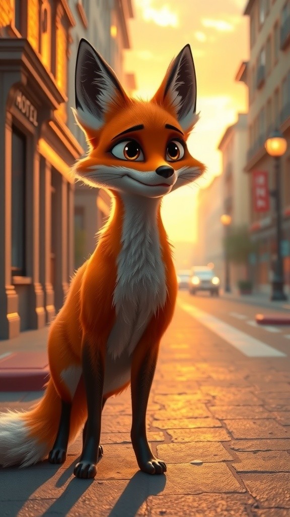 Nina the Fox: A Tale of Resilience