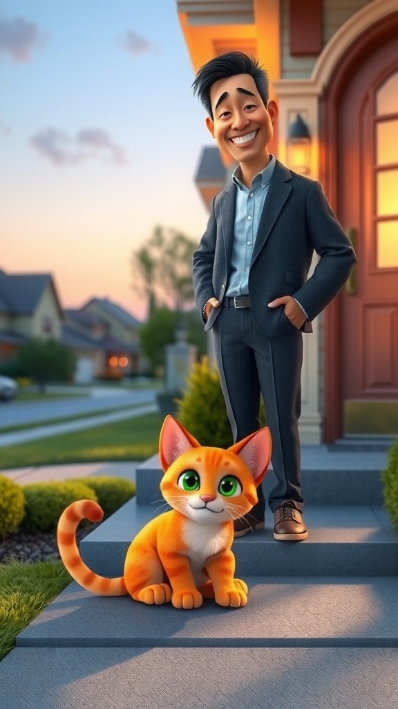 Kesetiaan Kucing yang Terkurung