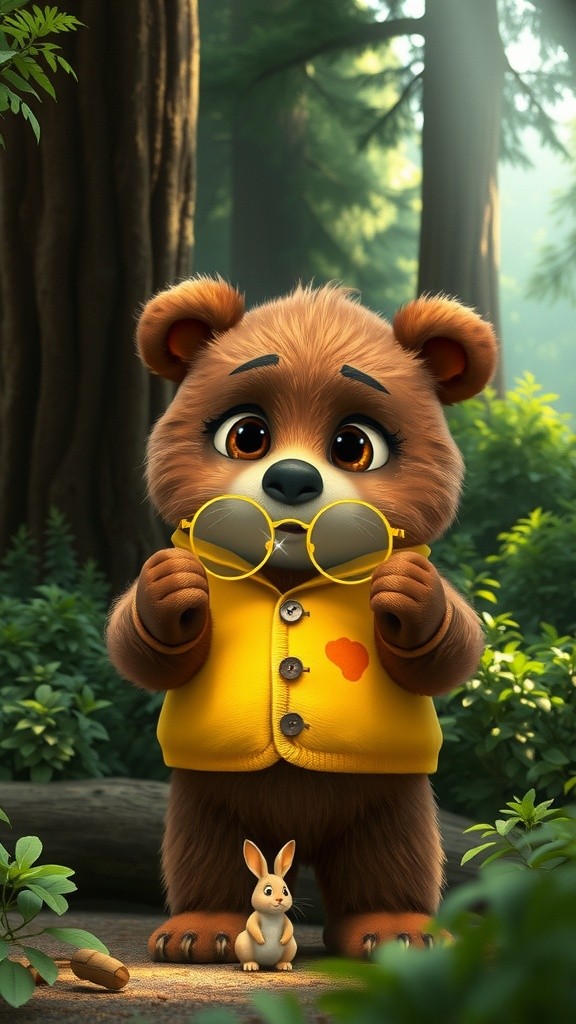 जादुई चश्मा और उल्टी दुनिया