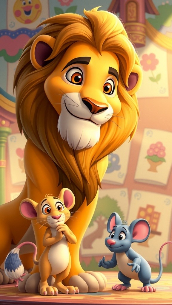 चूहा और शेर की दोस्ती